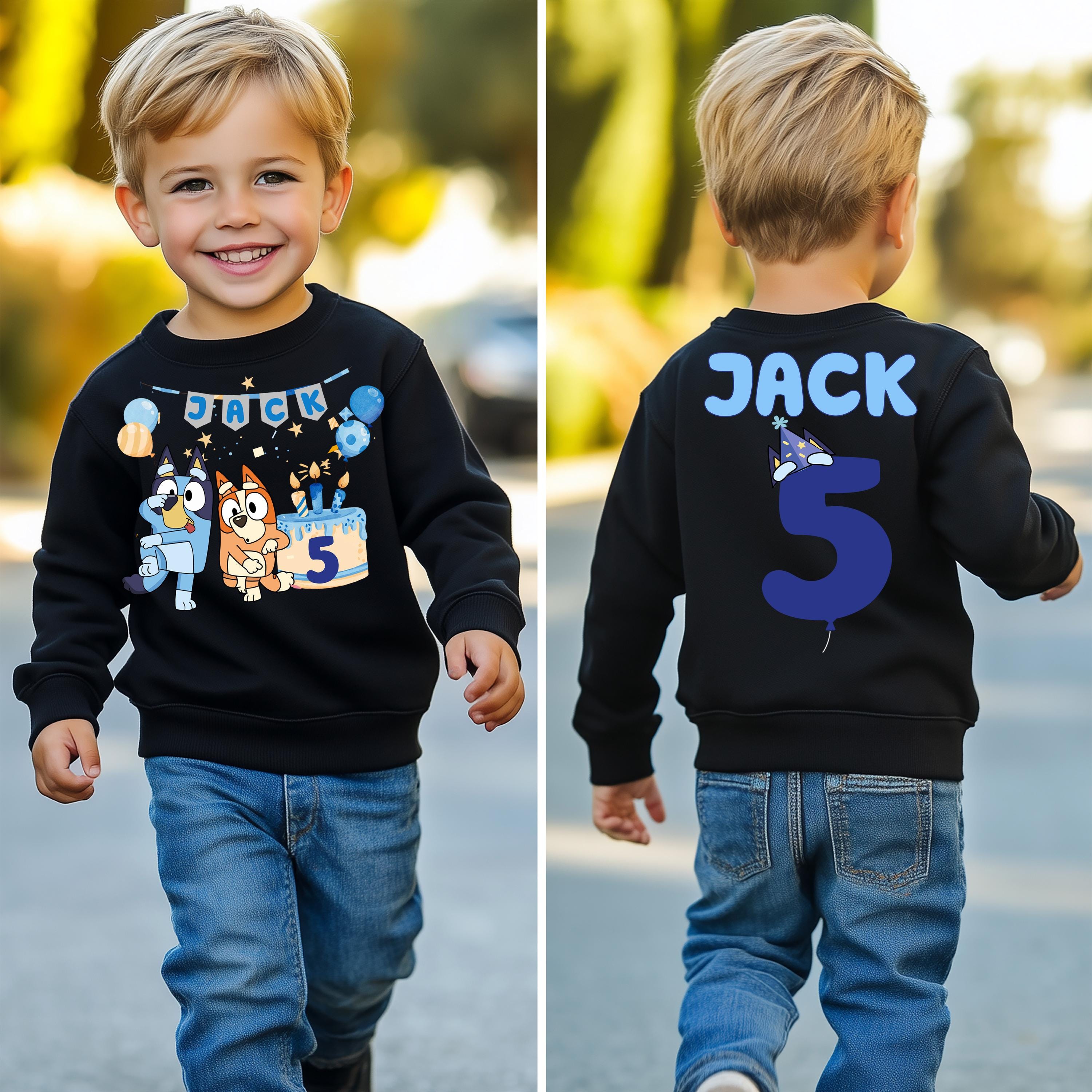 Bluey Birthday Shirt - T-Shirt or Sweatshirt