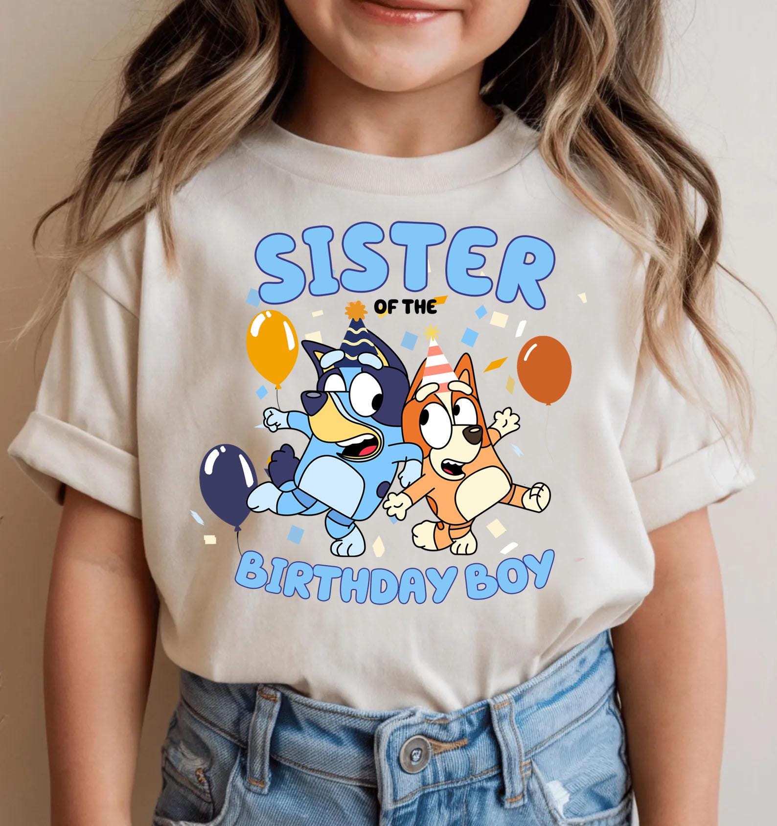 Bluey Family Birthday Shirt