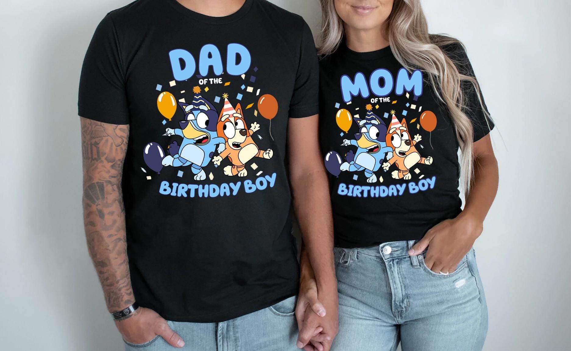 Bluey Family Birthday Shirt