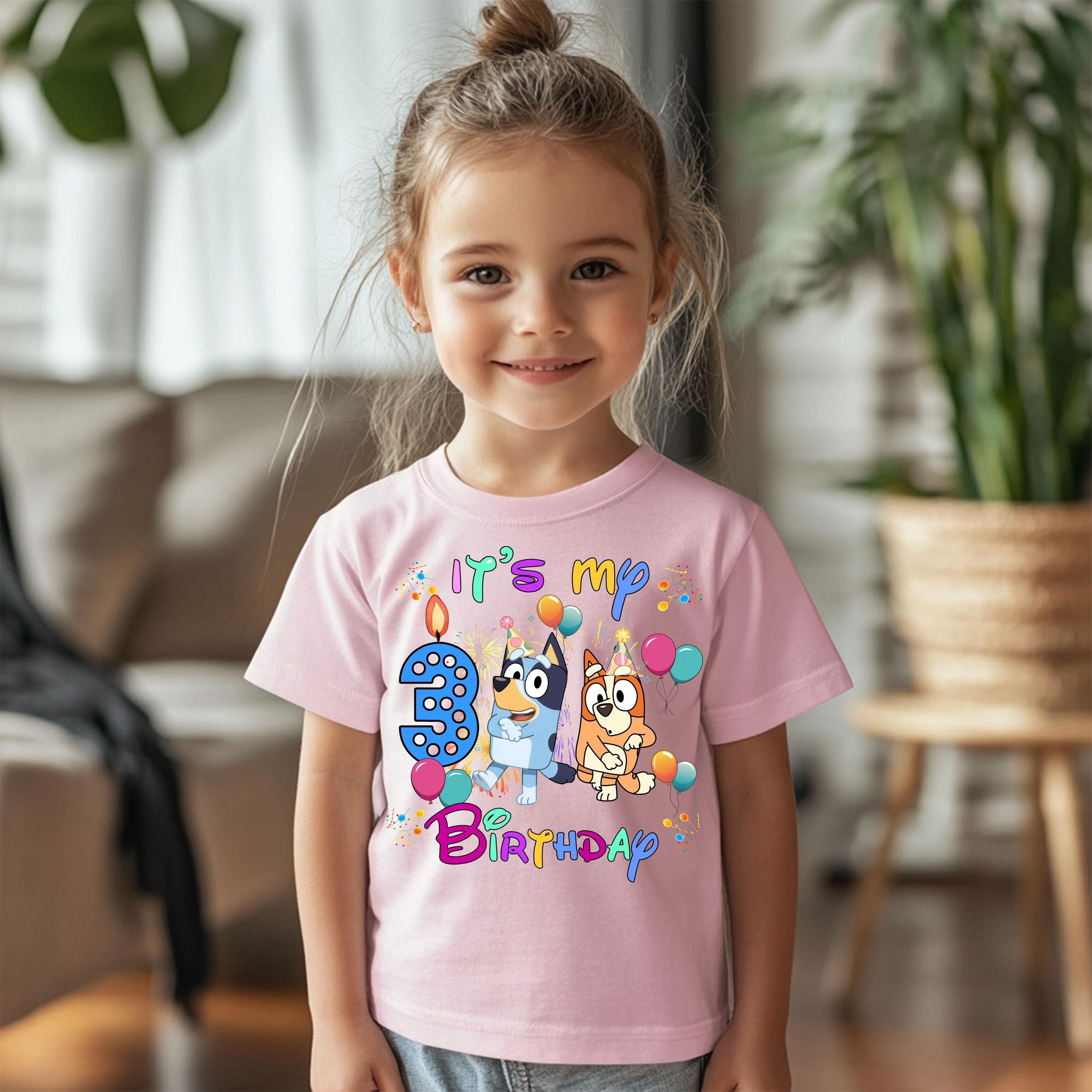 Bluey Girl Matching Family Shirt