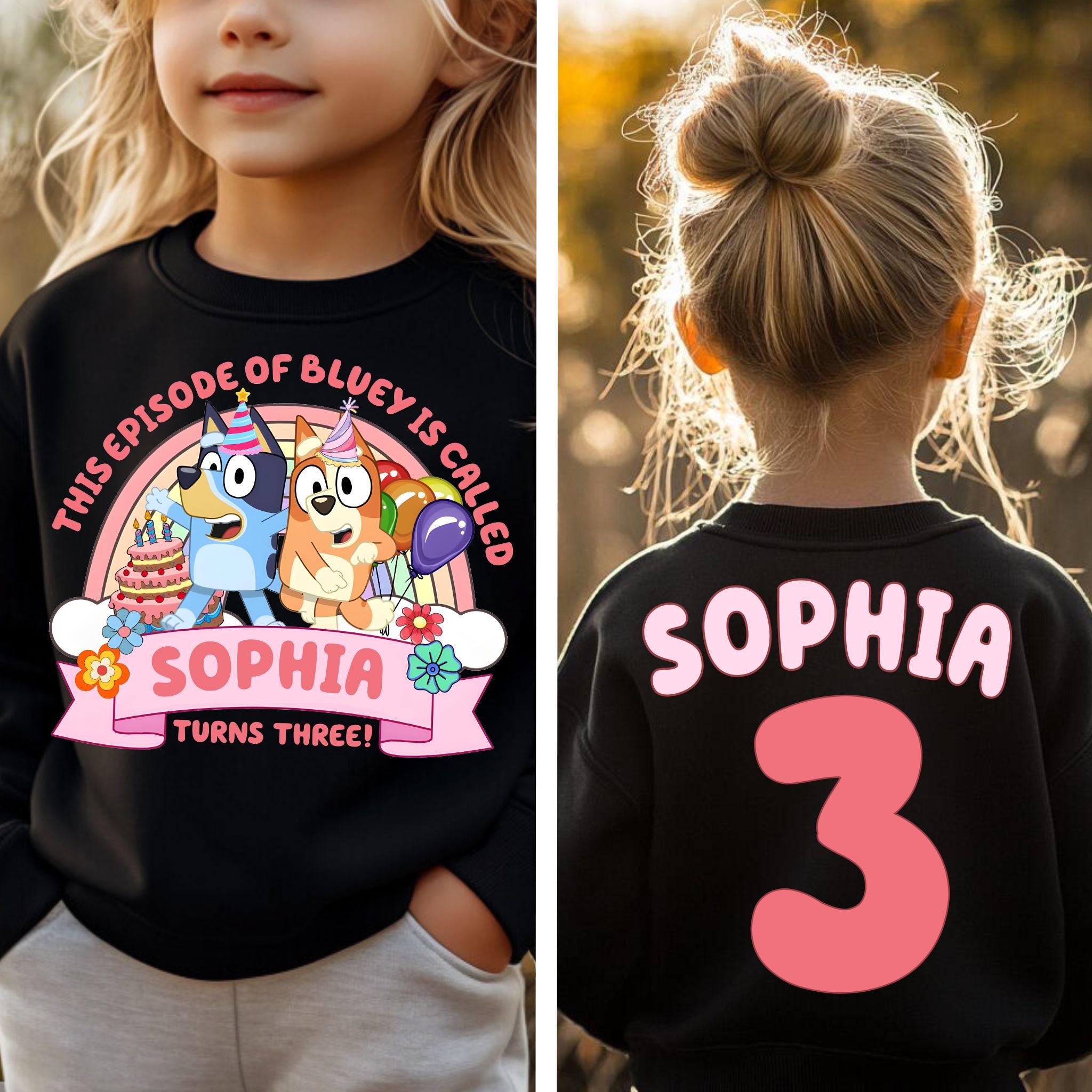 Bluey Birthday Girl Shirt