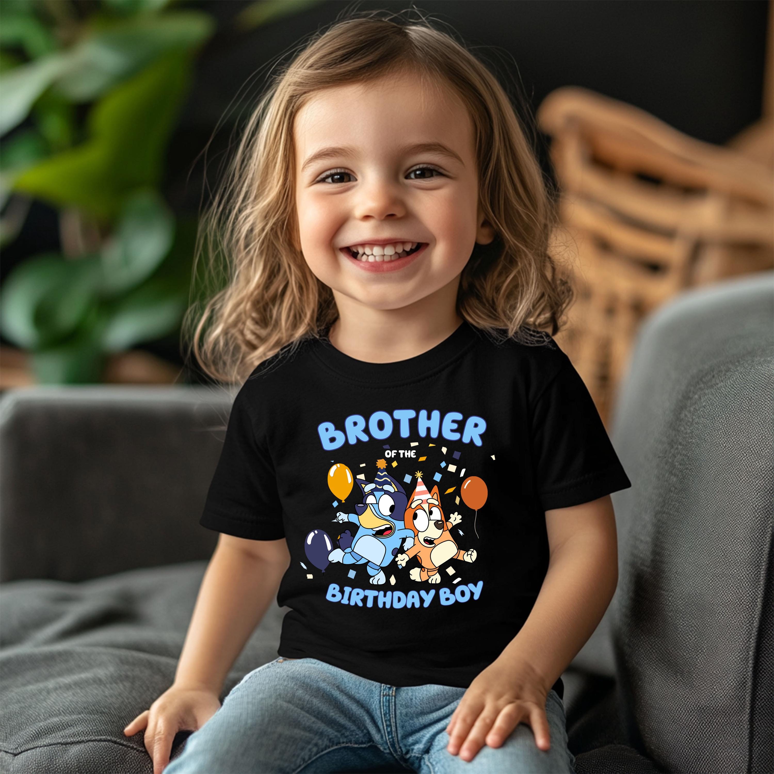 Bluey Family Birthday Shirt