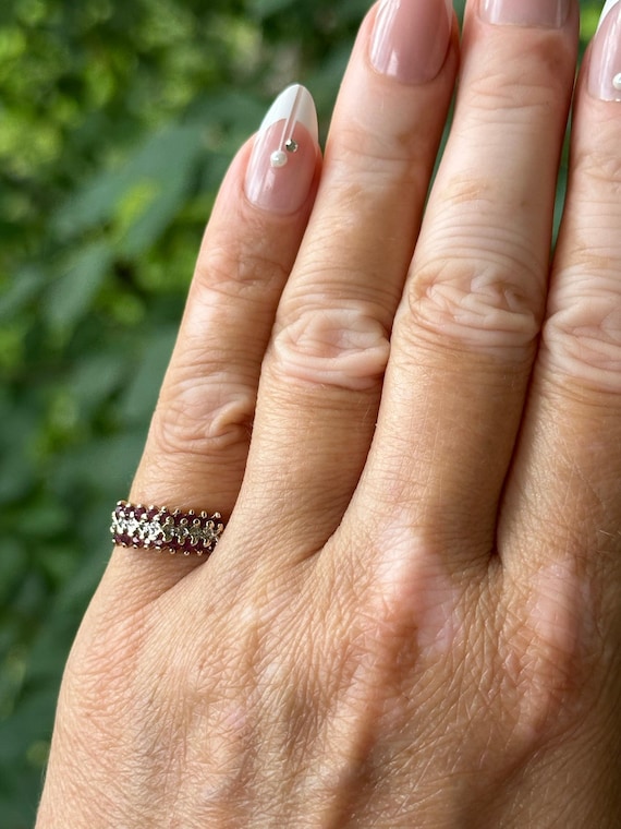 Diamond Ruby Ring
