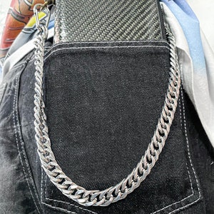 Chain Wallet chain 10mm stainless316l Pants chain Jeans Chain chain body