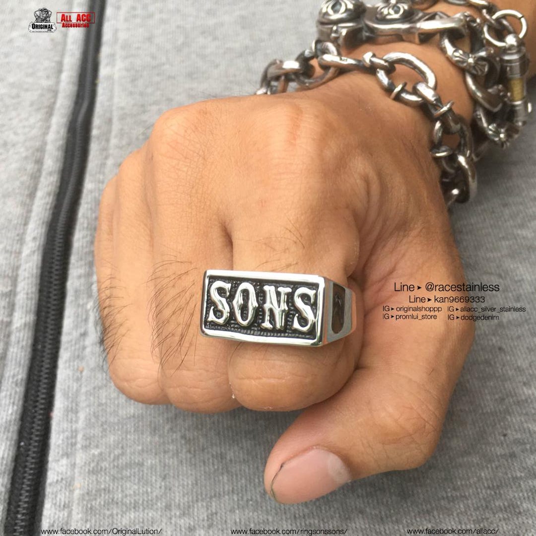 Sons Of Anarchy Jax Teller Rings Sons Of Anarchy Production SONS
