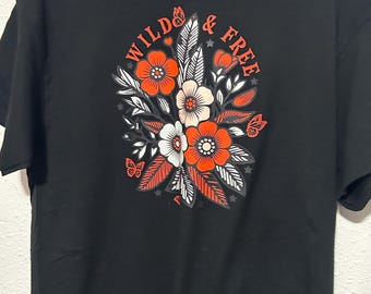 Wild & Free Flower Shirt