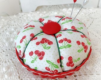 Little Cherries Pin/Jewelry Keep Red button jello mold