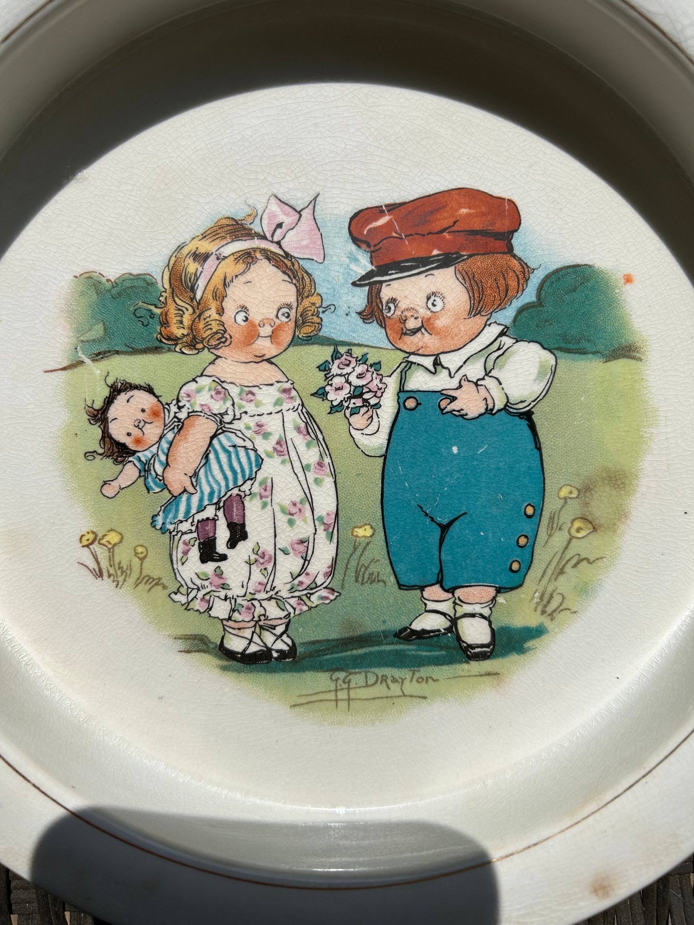 Campbell kids plate - Etsy 日本