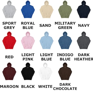 Matching Sweatshirts, Matching Hoodies, Couples Hoodie, Embroidered Badge, Personalized Couple Gift, Friends Gift, Gift for Him, Gift for Her, Boyfriend Gift, Girlfriend Gift, Anime Sweatshirt, Anime Hoodie