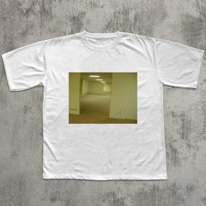 Backrooms T-Shirt, Backrooms Found Footage, Liminal Spaces Shirt, Dream Core Shirt, Backrooms Entity, Backrooms Levels, Pool Rooms, Bacteria