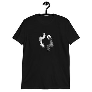 Betta Fish Shirt Anime Shirt/Sweatshirt Betta Fish T-shirt Ying Yang Tee Anime Gift Gift for Her Gift for Him Boyfriend Girlfriend Gift
