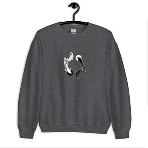 Betta Fish Shirt Anime Shirt/Sweatshirt Betta Fish T-shirt Ying Yang Tee Anime Gift Gift for Her Gift for Him Boyfriend Girlfriend Gift