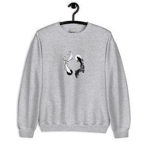 Betta Fish Shirt Anime Shirt/Sweatshirt Betta Fish T-shirt Ying Yang Tee Anime Gift Gift for Her Gift for Him Boyfriend Girlfriend Gift