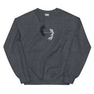 The Lost Half Of My Soul Embroidered Anime Sweatshirt Anime Crewneck Anime Sweater Anime Shirt Anime Hoodie Betta Fish Anime Gift Gift for Her Gift for Him Boyfriend Gift Girlfriend Gift