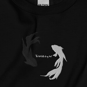 The Lost Half Of My Soul Embroidered Anime Sweatshirt Anime Crewneck Anime Sweater Anime Shirt Anime Hoodie Betta Fish Anime Gift Gift for Her Gift for Him Boyfriend Gift Girlfriend Gift