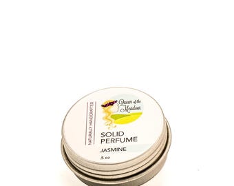 Natuurlijk massief parfum, etherische oliën, handgemaakt, Queen of the Meadow (0,5 oz)