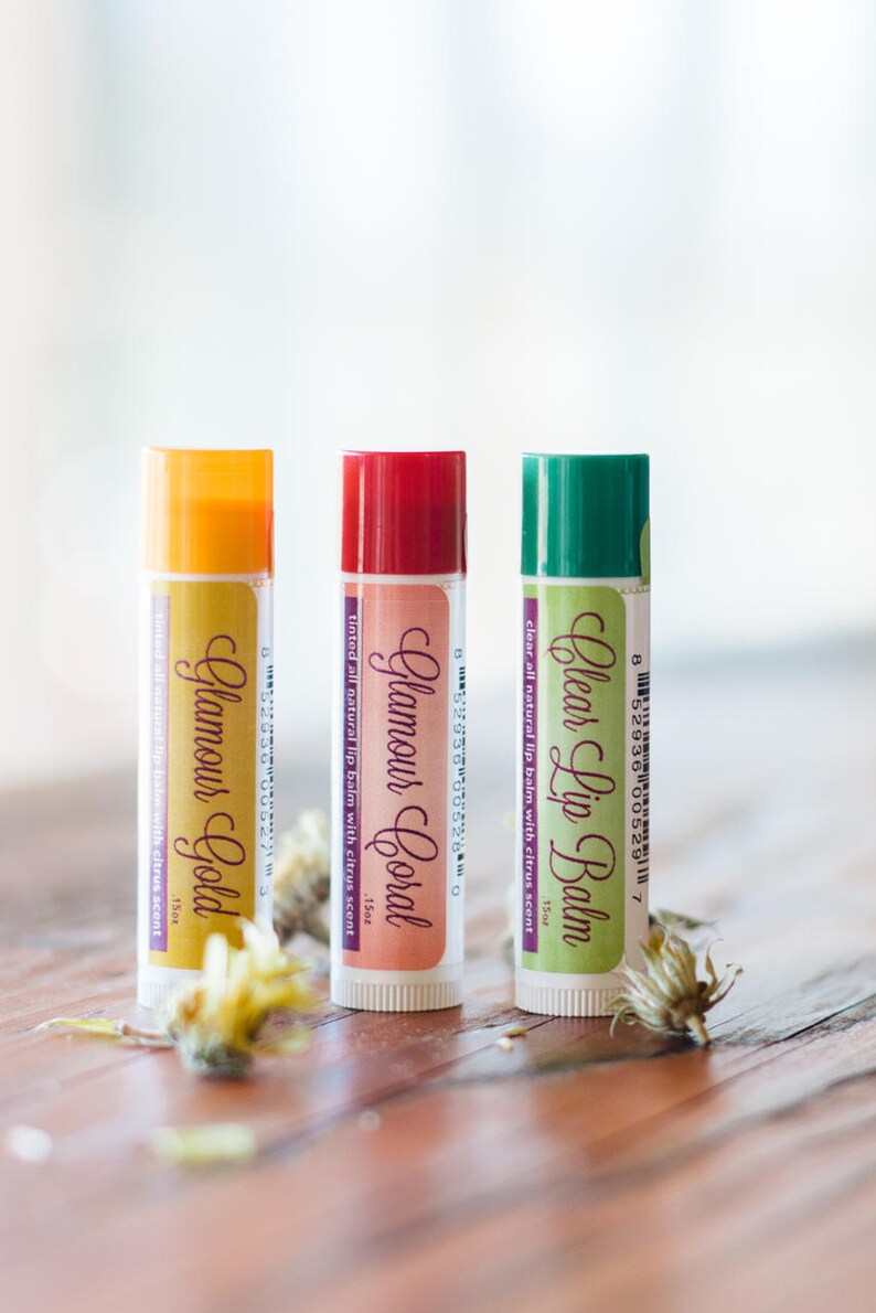 Lip Balm, clear, chapstick, chap stick, lip care, lip gloss, organic, natural, lips, natural lip balm, handmade, queen of the meadow image 4