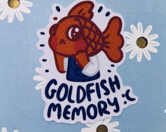 Cute Fish Boy Stickers