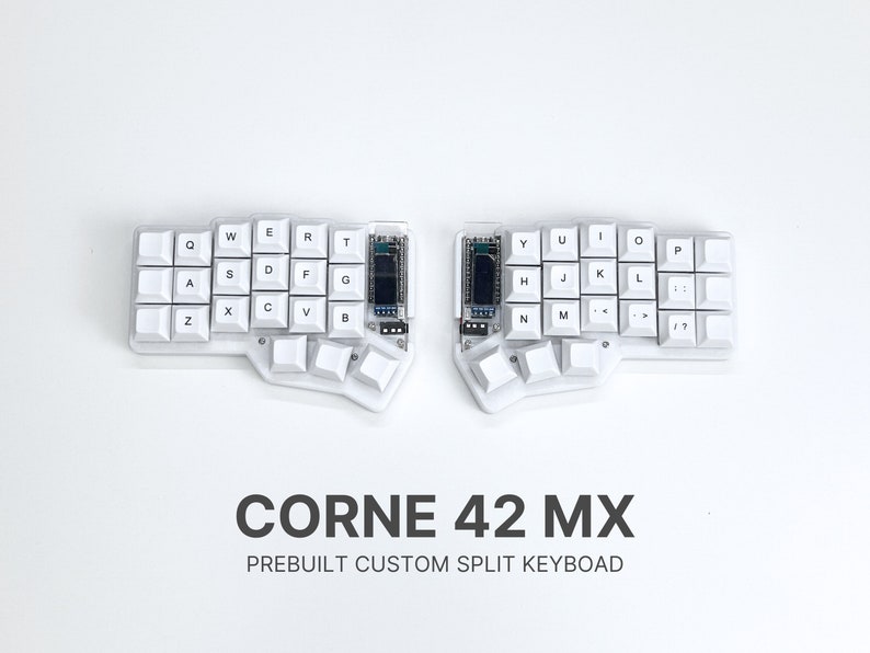 Keebmaker Corne 42 MX Prebuilt Keyboard Customizable, Portable, and