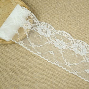 専用eradie Chemical lace ShirtOnepiece Schiffli Lace-llpt001,chemical Lace,white Vintage Necklace