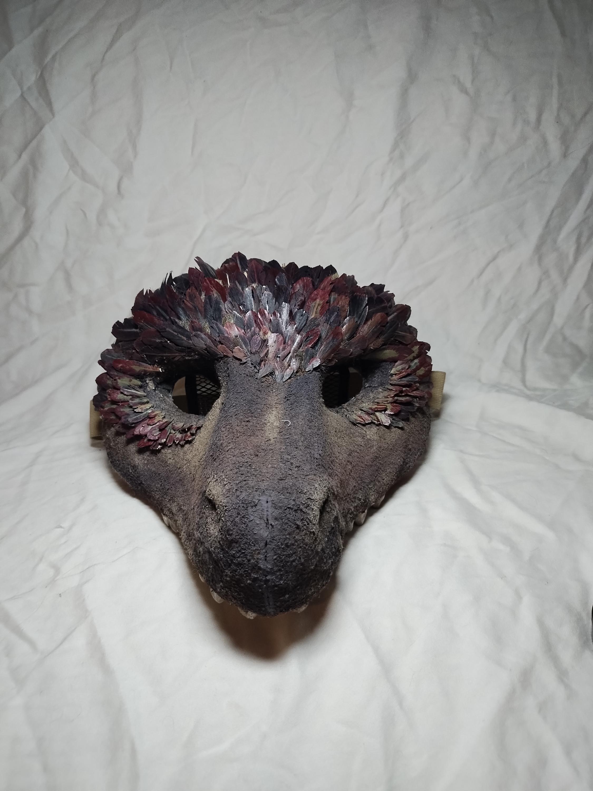 Utah Raptor Mask Utahraptor Dinosaur Mask - Etsy Canada
