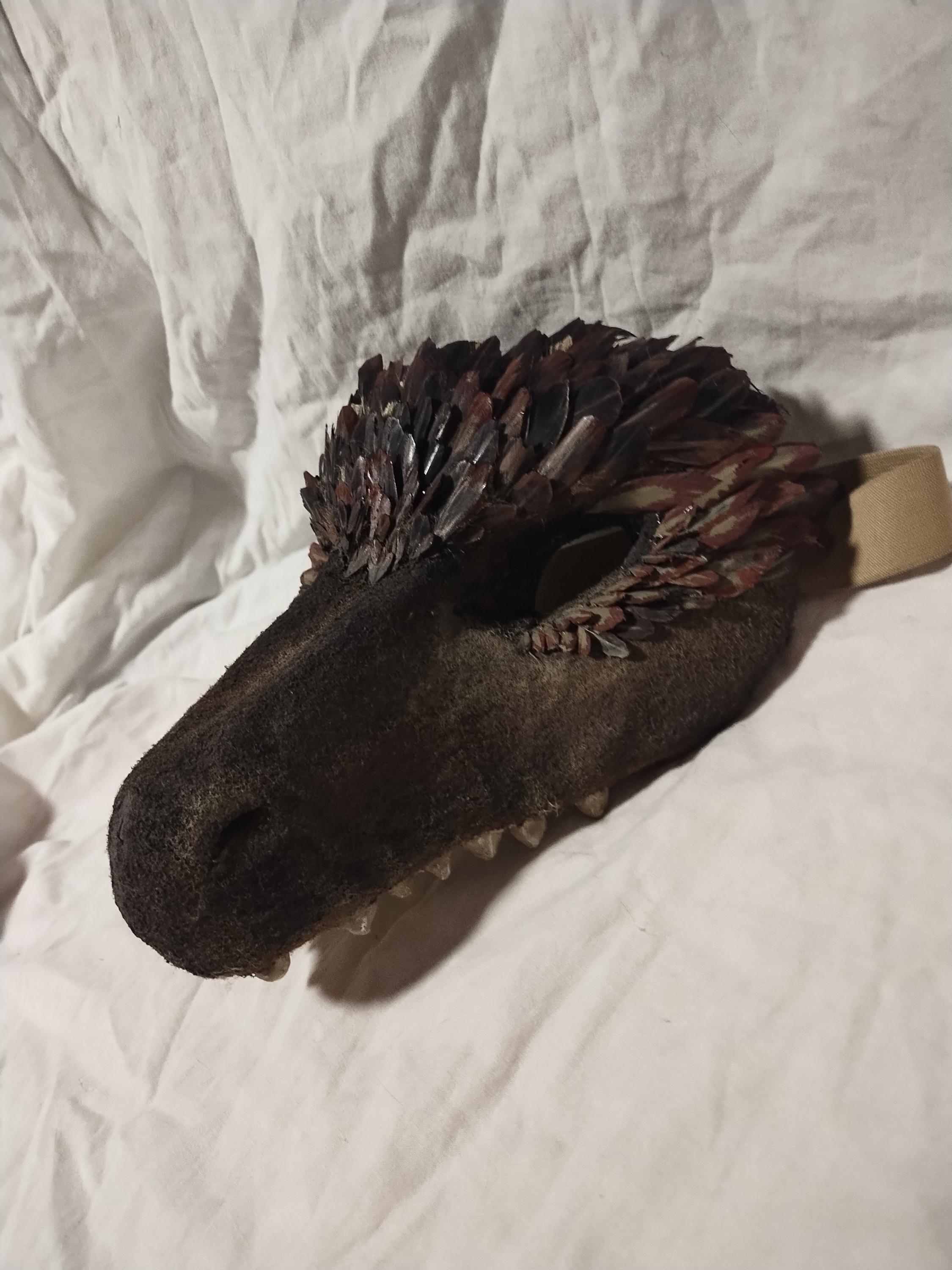 Utah Raptor Mask Utahraptor Dinosaur Mask - Etsy