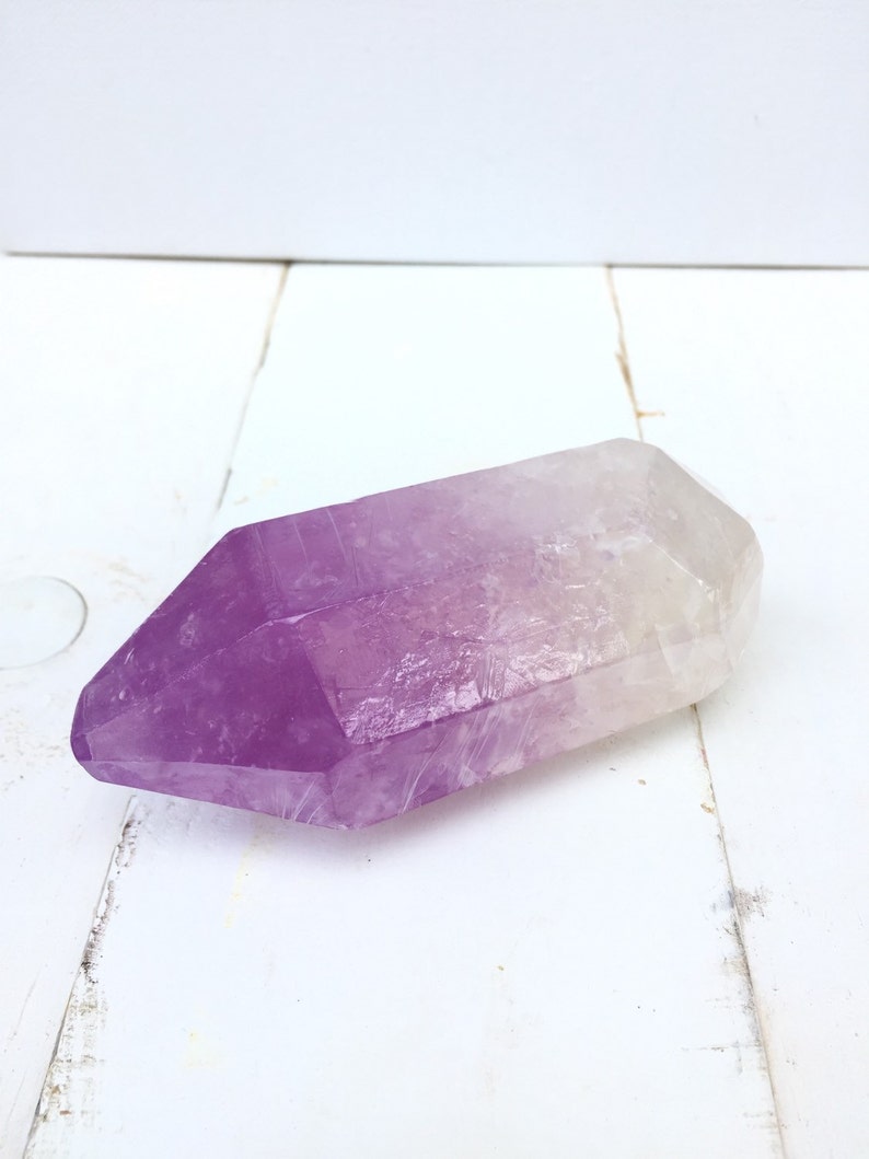 amethyst crystal soap