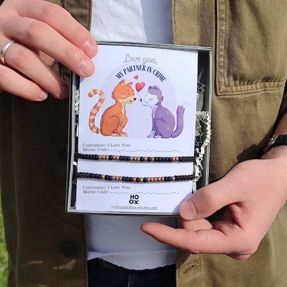 Custom Morse Code Bracelets for Men and Women Personalized