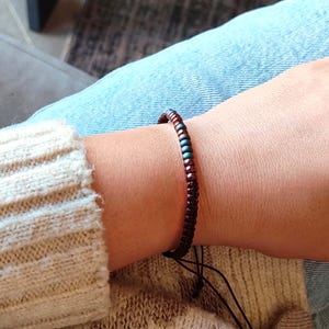 Morse code bracelet for lovers and friends, Personalised morse code bracelet, Distant relationship gift, Friendship bracelet
