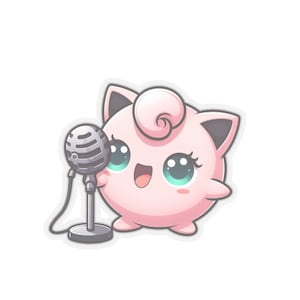 Jigglypuff Singing Sticker