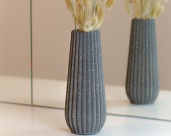 Neu Beton Vase - Handgemachte Betonvase aus Deutschland – Moderne Blumendekoration - Handmade Concrete in Germany – Modern Flower Decoration