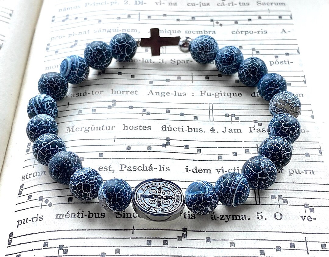 Rosary bracelet for men Clearance