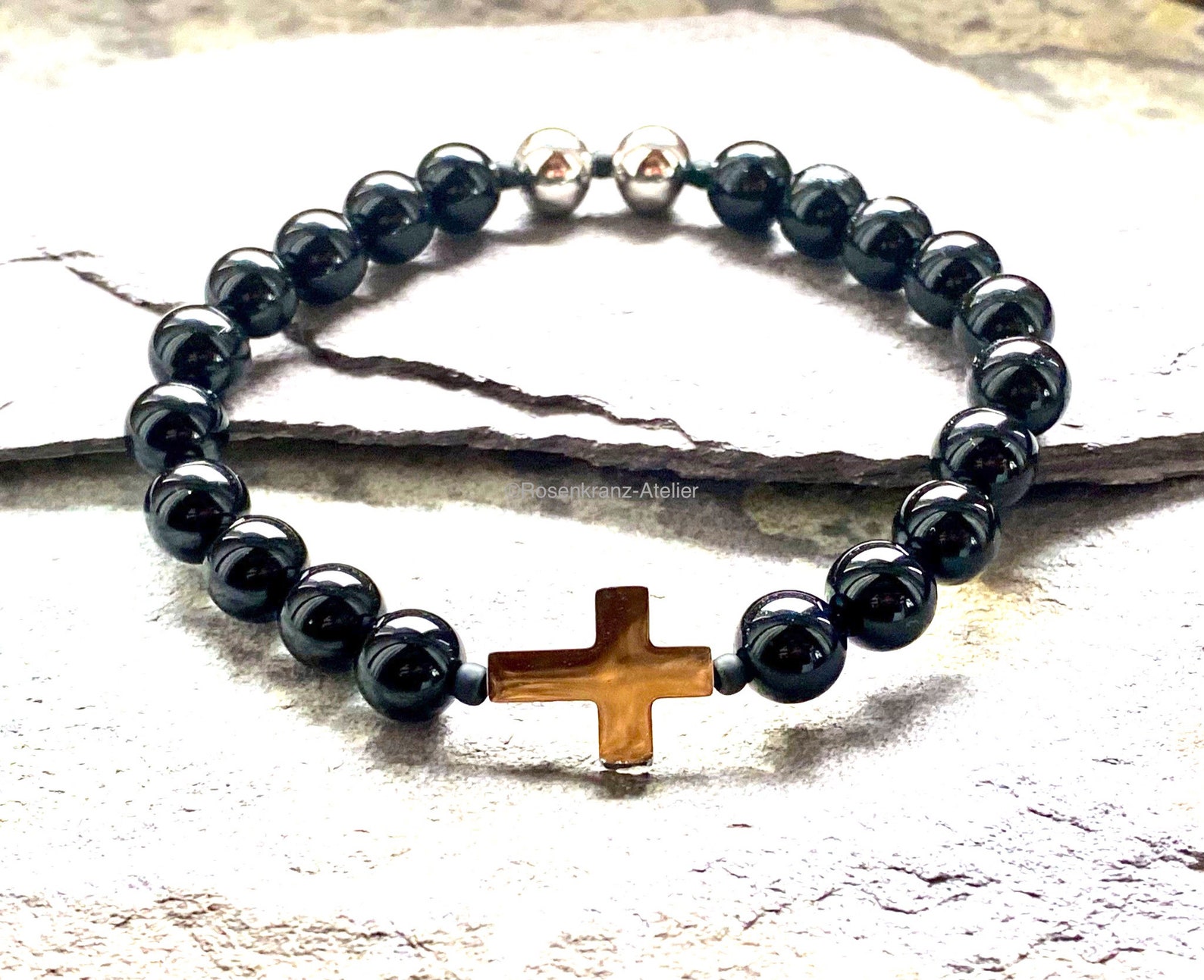 Rosary Bracelet Stretch Rosary Bracelet Elastic Rosary Etsy