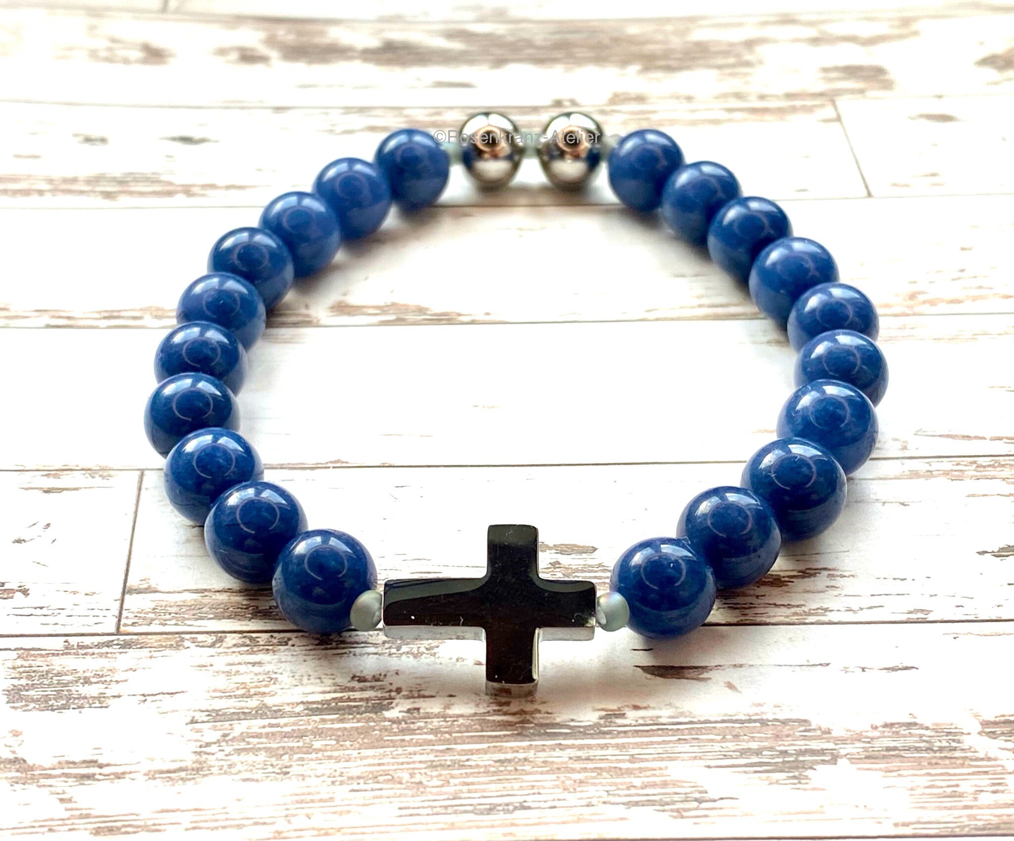 Rosary bracelet stretch rosary bracelet elastic rosary Etsy