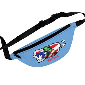 Fanny Pack, Puerto Rico Boricua fanny pack, Travel fanny pack, Exercise Puerto Rico fanny pack, Trendy fanny pack, vacation fanny pack
