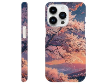 iPhone 14,14 Pro,12,11,13,XR slim cases; Samsung 22 and 23 plus/ultra slim cases; stylish, Cherry Blossom, gift.