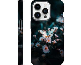iPhone 14,14 Pro,12,11,13,XR tough cases; Samsung 22 and 23 plus/ultra tough cases; stylish, butterfly, gift.