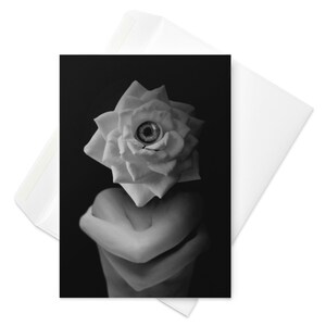 Carte de vœux - Curiosité Florale no.6