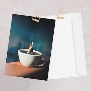 Carte de vœux - Magic Coffee