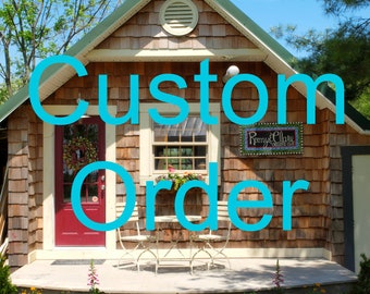 Custom Order for Sharon - Wall Art  {4 Items to ship}