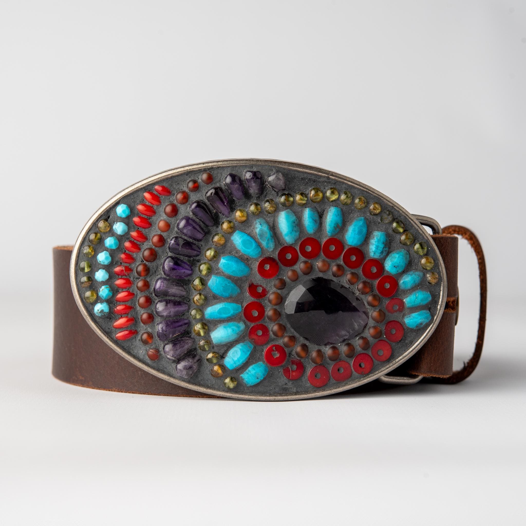 Amethyst belt buckle. All the jewelry your jeans/pants need! Amethyst Belt Buckle - Etsy main image 4