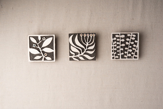Large Ceramic Wall Sculpture Set of 12 Squares Mounted Wall Art