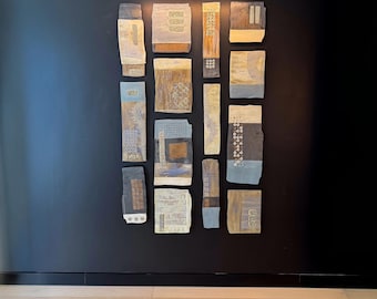 Large Ceramic Mosaic Wall Sculpture: Abstract Art - (MADE to ORDER) Fragmentation Set