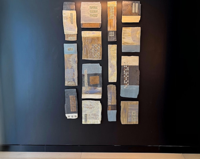 Featured listing image: Large Ceramic Mosaic Wall Sculpture: Abstract Art - (MADE to ORDER) Fragmentation Set