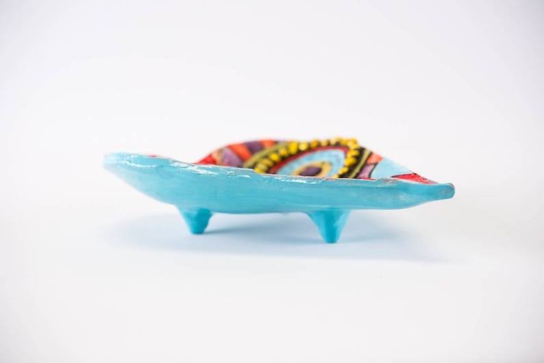 Heart Ring Dish Heart Bowl Mosaic Art Bowl Two Hearts Valentine Art Bowls Mosaic Trinket Bowls Entryway Decor Valentine Gift Gift for Bride