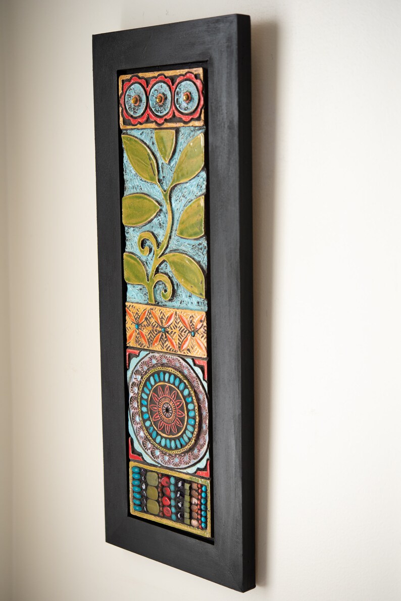 Mosaic Wall Art Horizontal Art or Vertical Art Framed Etsy