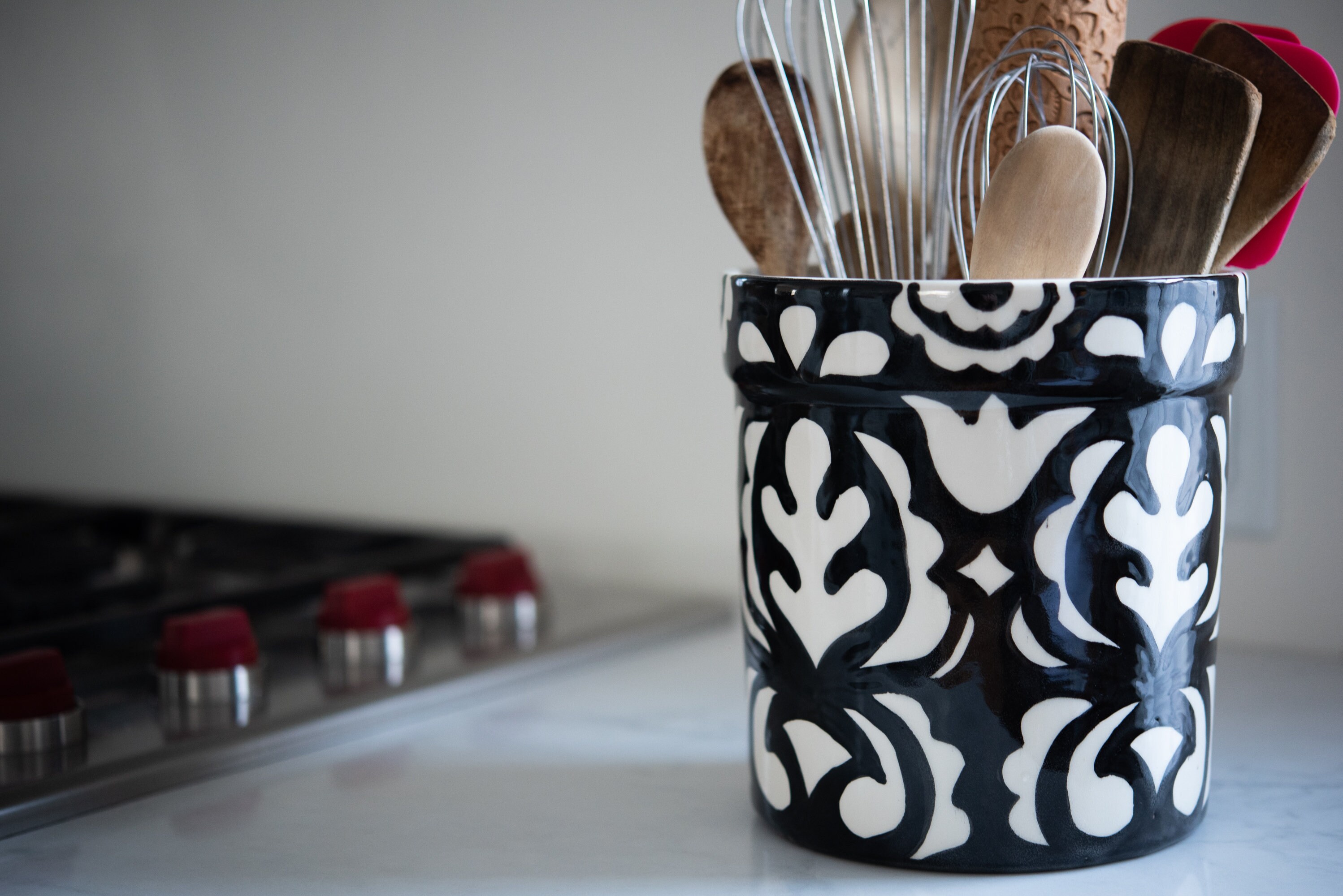 Utensil Holder Extra Large Ceramic Kitchen Utensil Holder in Etsy