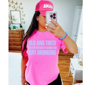 Old and tired but down to day drink