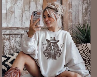 Western Cowgirl T-Shirt: Screen Print Graphic Tee