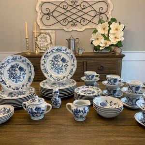 Blue Danube China Cereal Bowl - Etsy
